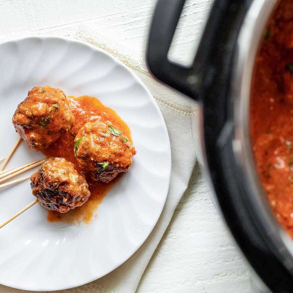 Cheesy Slow Cooker Sausage Balls