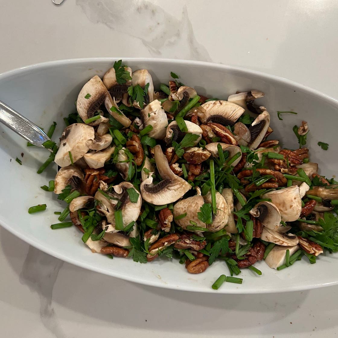 My Grandma’s Famous Mushroom Salad