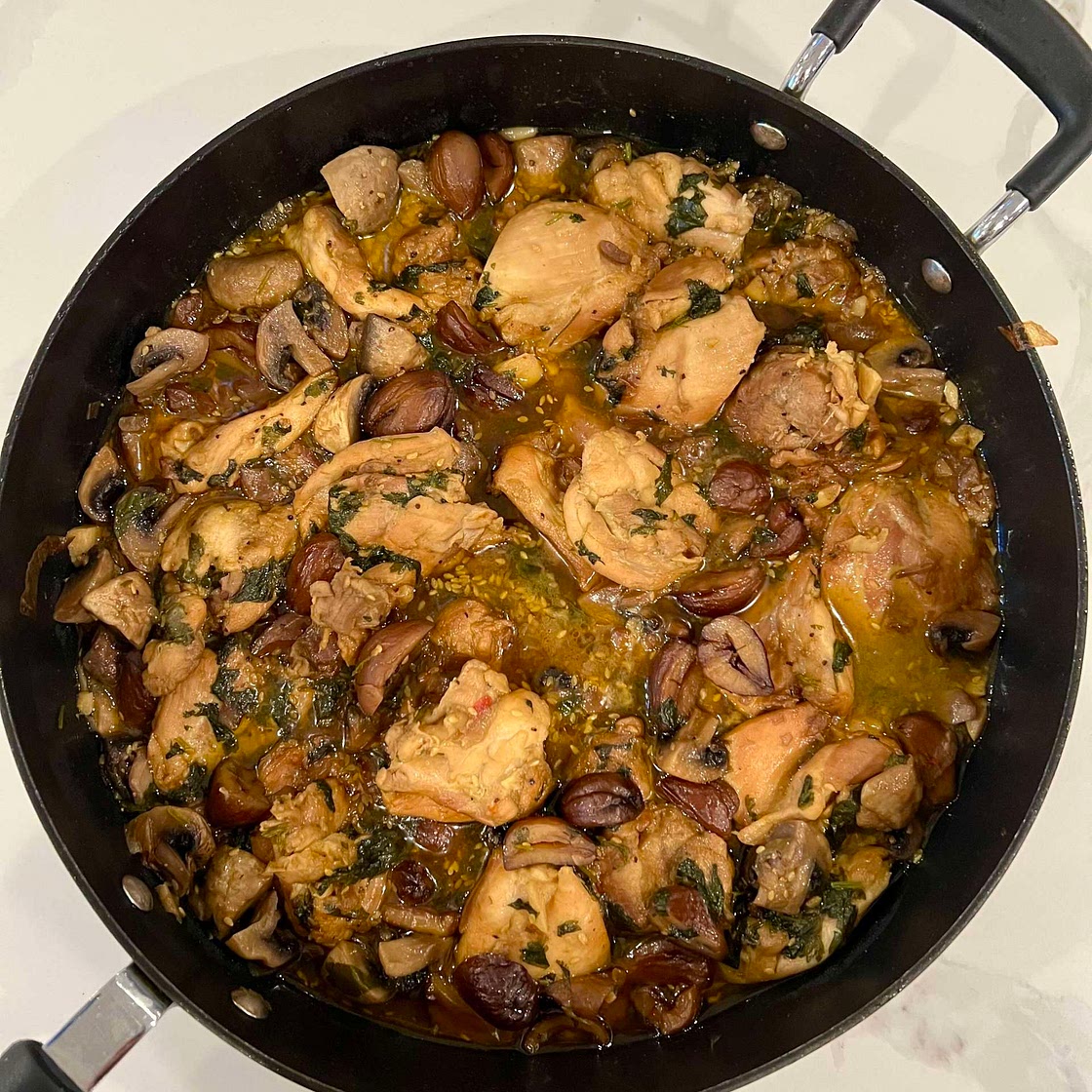 Single Skillet Chicken Roast 