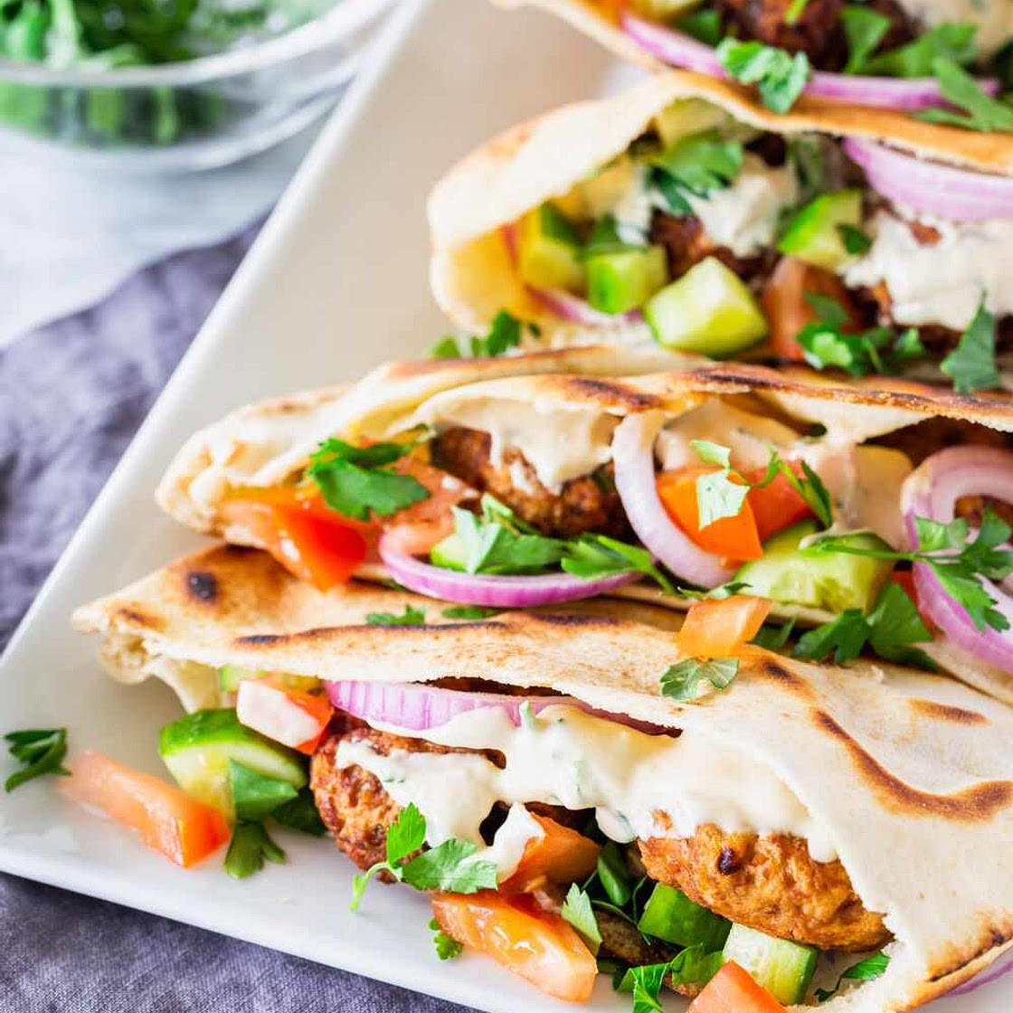 The Ultimate Falafel Pita Sandwich