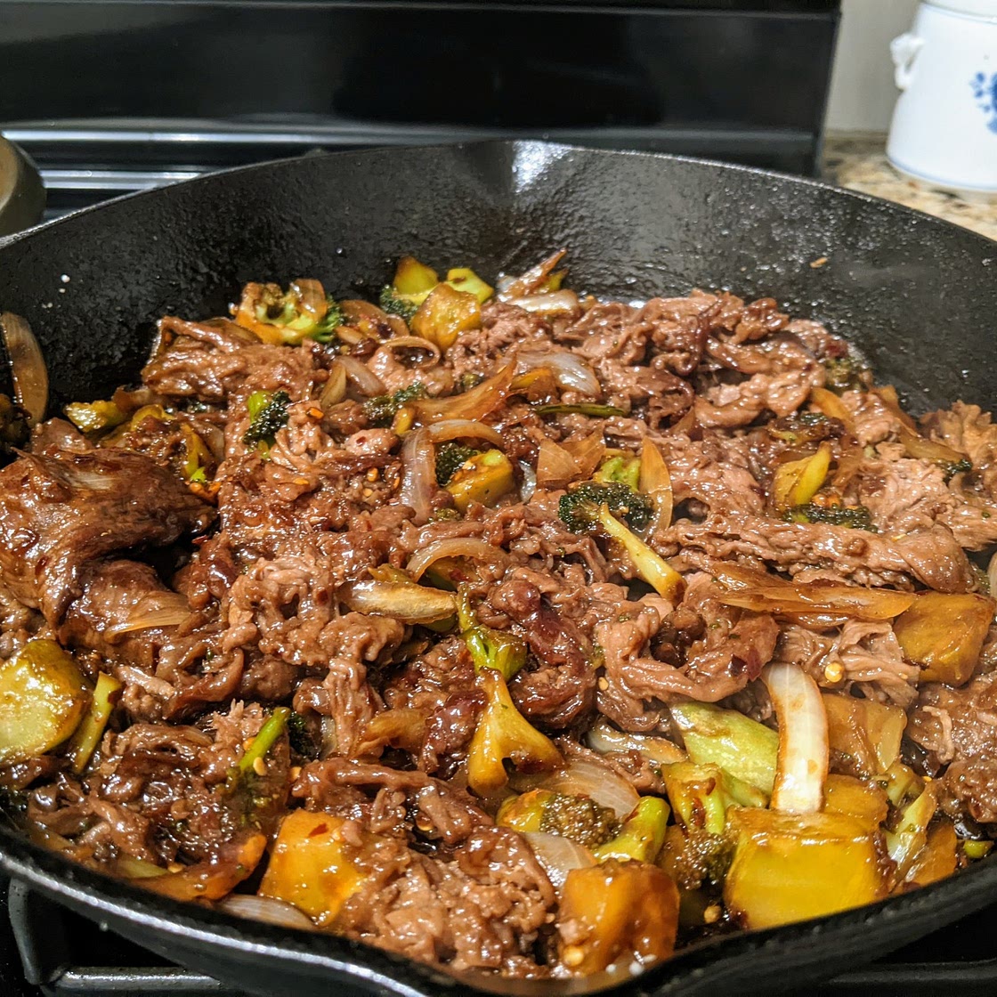 Mongolian Beef with Broccoli