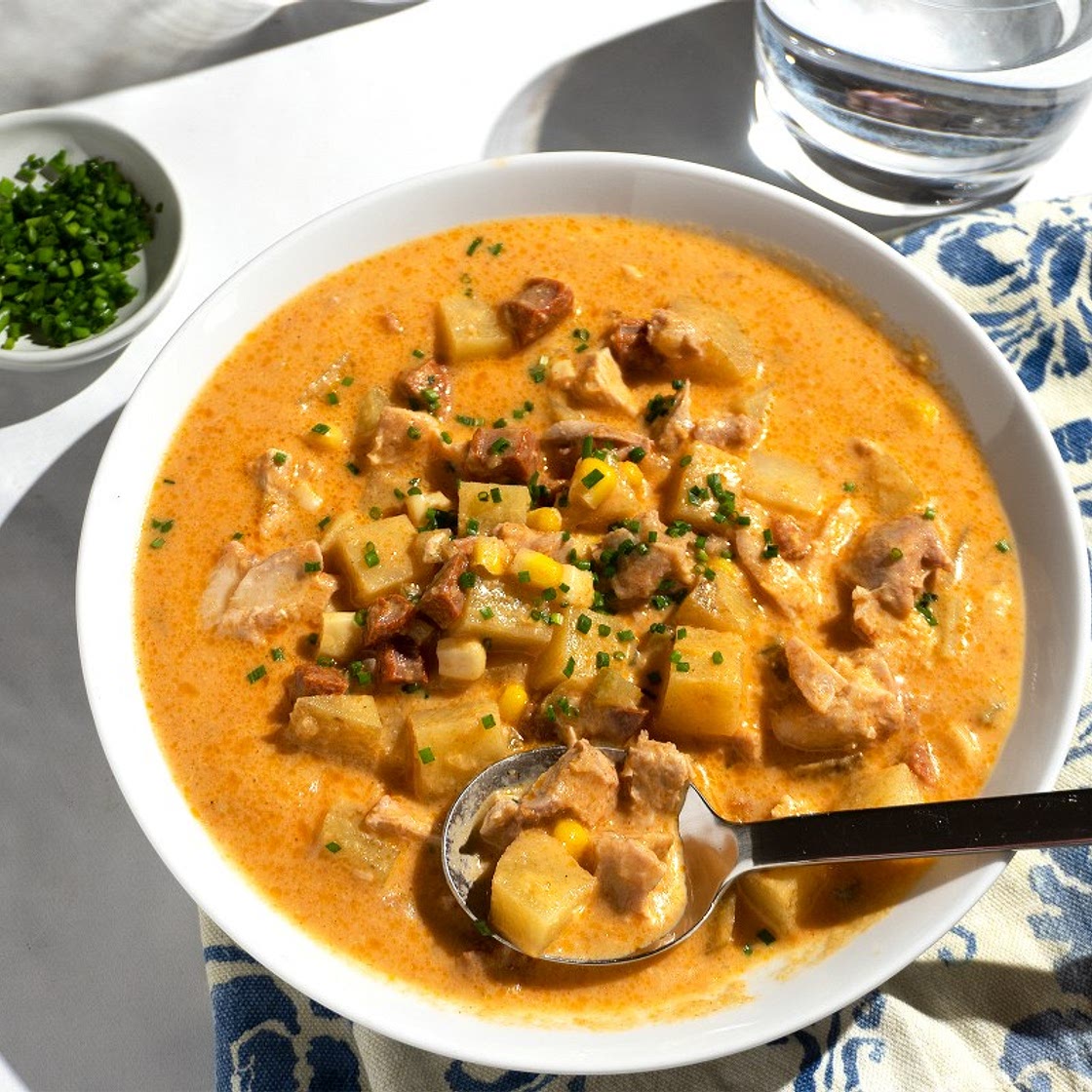 Chicken and Chorizo Chowder