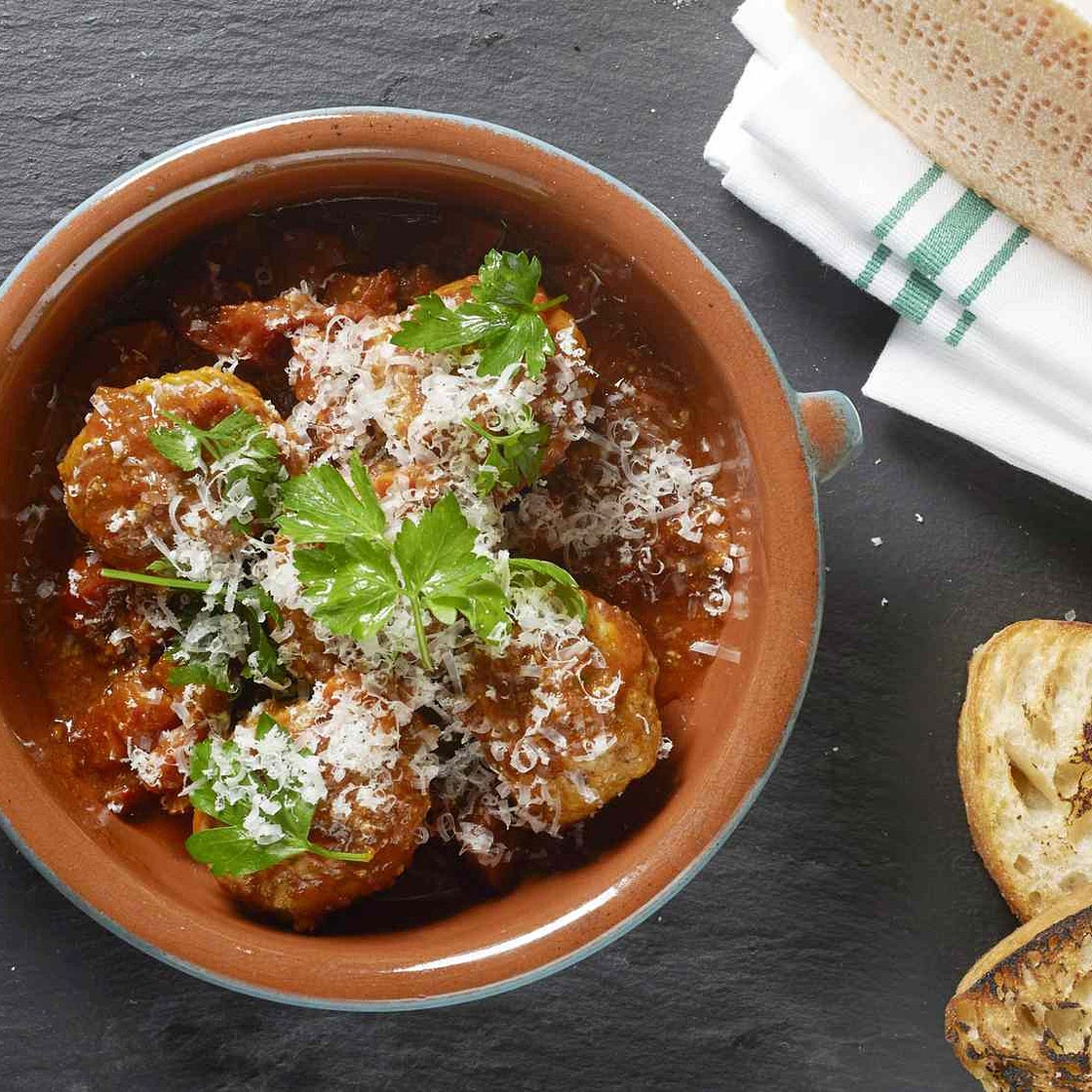 Grass-Fed Albondigas (Meatballs) With Tomato Sauce