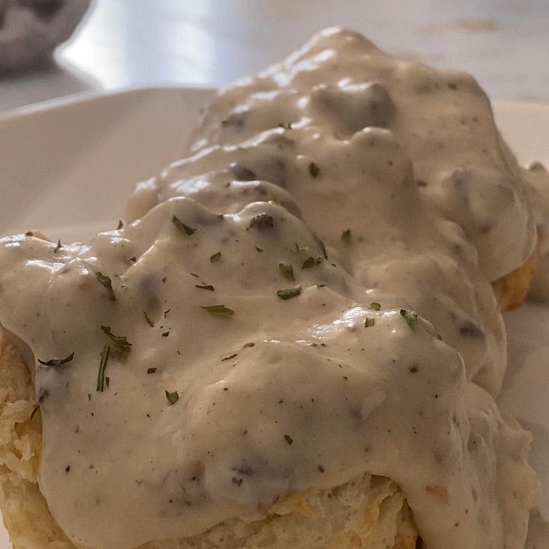 WIC Approved Biscuits and Gravy