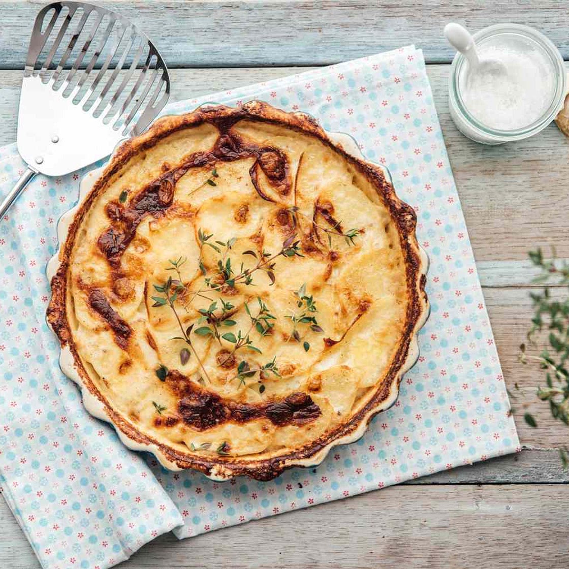 Polish Potato, Cabbage, and Bacon Casserole