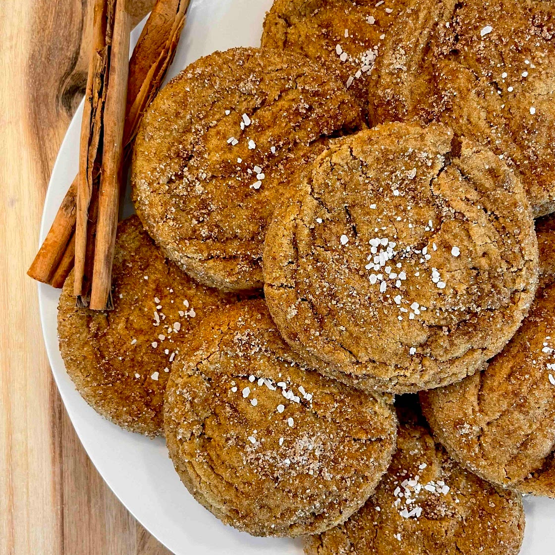 Brown Butter Pumpkin Spice Cookies