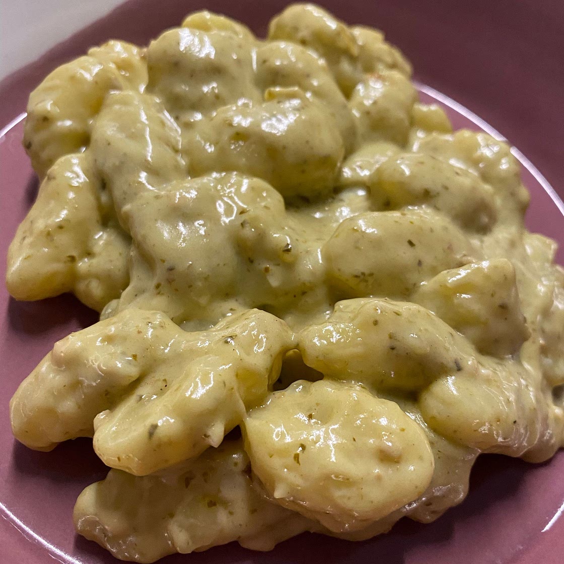 Creamy Pesto Gnocchi