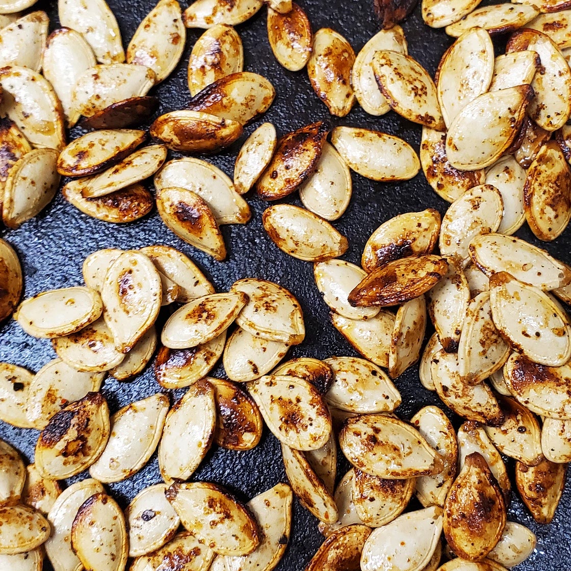 Homemade Roasted Pumpkin Seeds