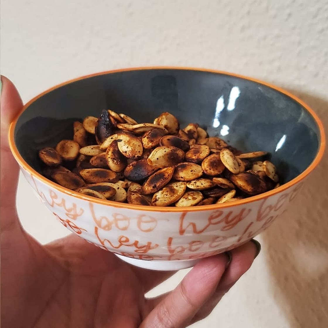 Homemade Roasted Pumpkin Seeds