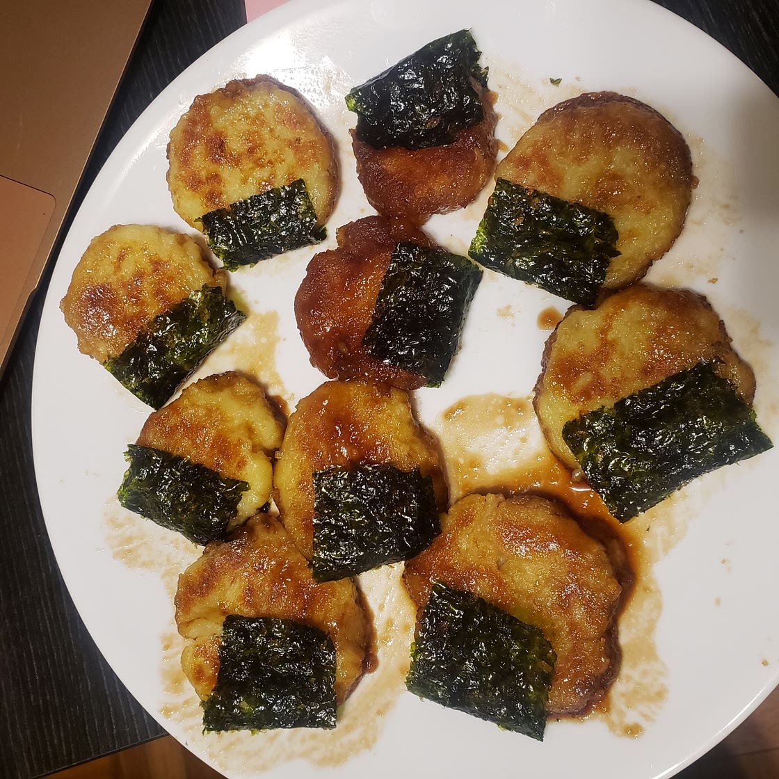 Isobe-Yaki Potato Mochi じゃがいも 磯辺焼き