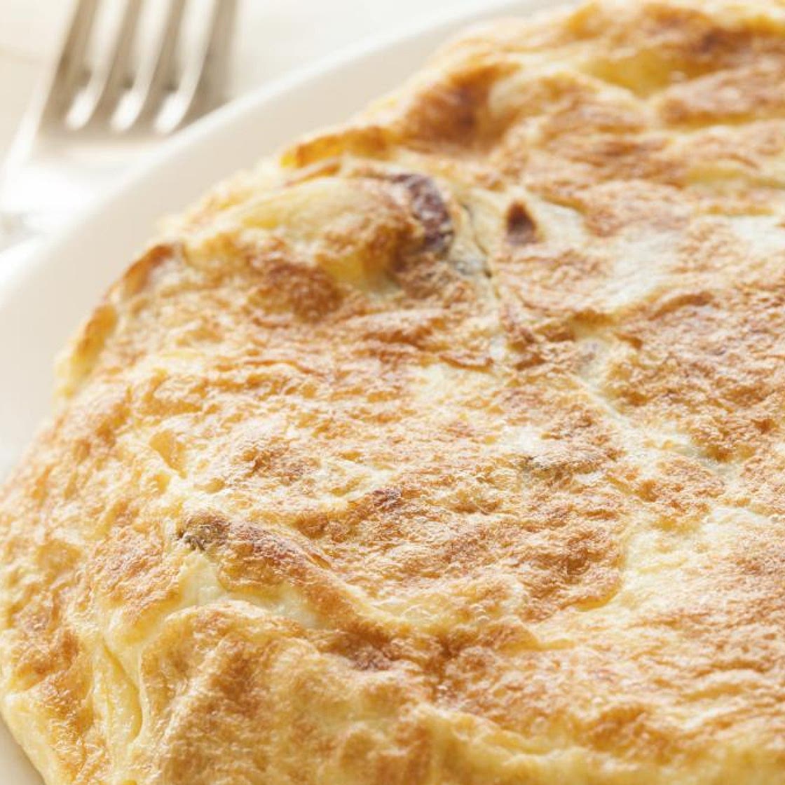 Tortilla aux pommes de terre et poulet