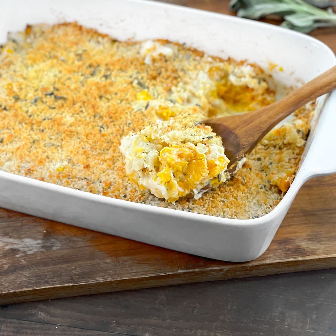 Butternut Squash Casserole