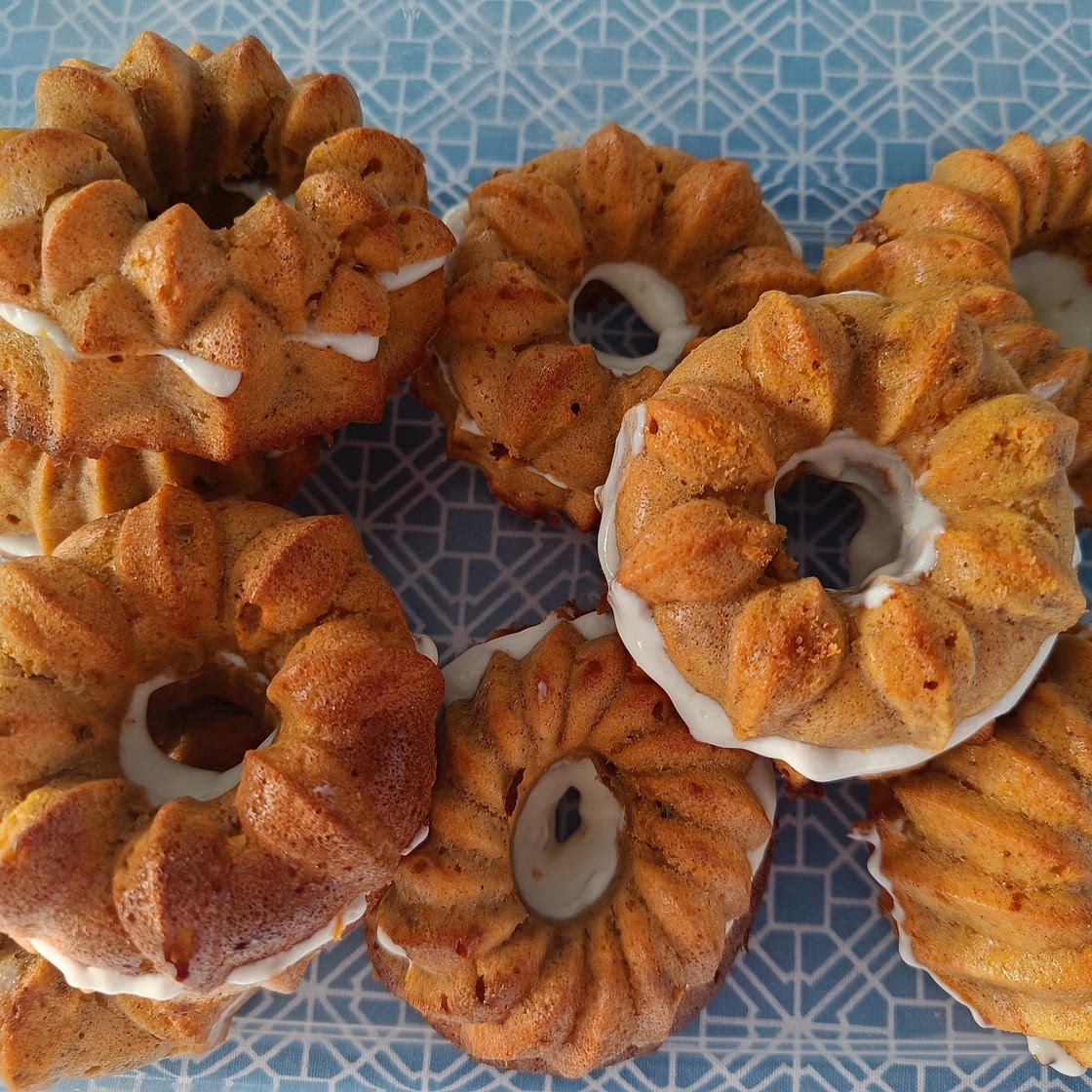 Muffin façon carrot cake