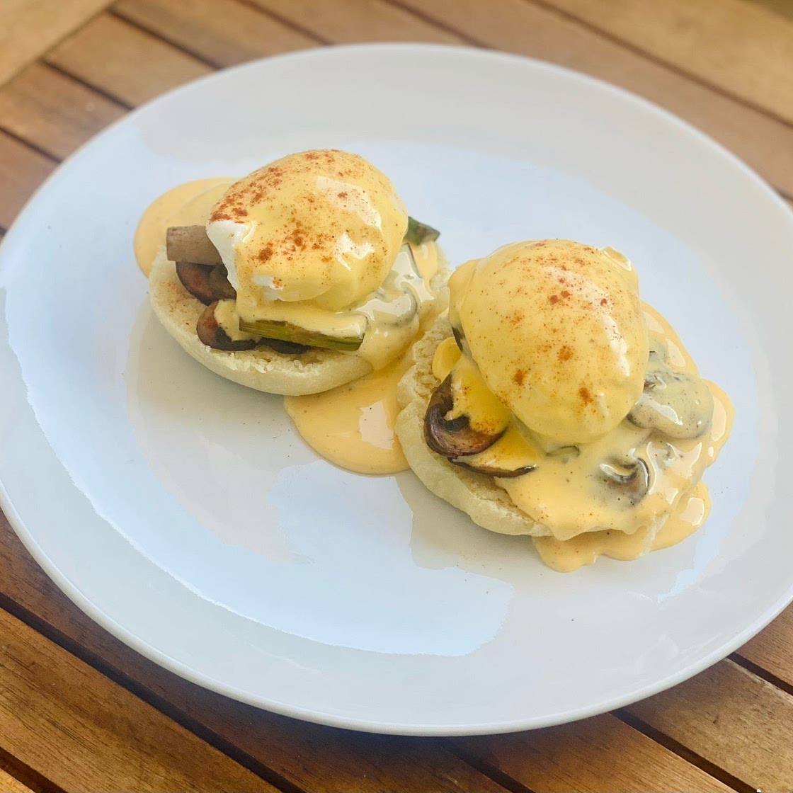 Vegetarian Eggs Benedict