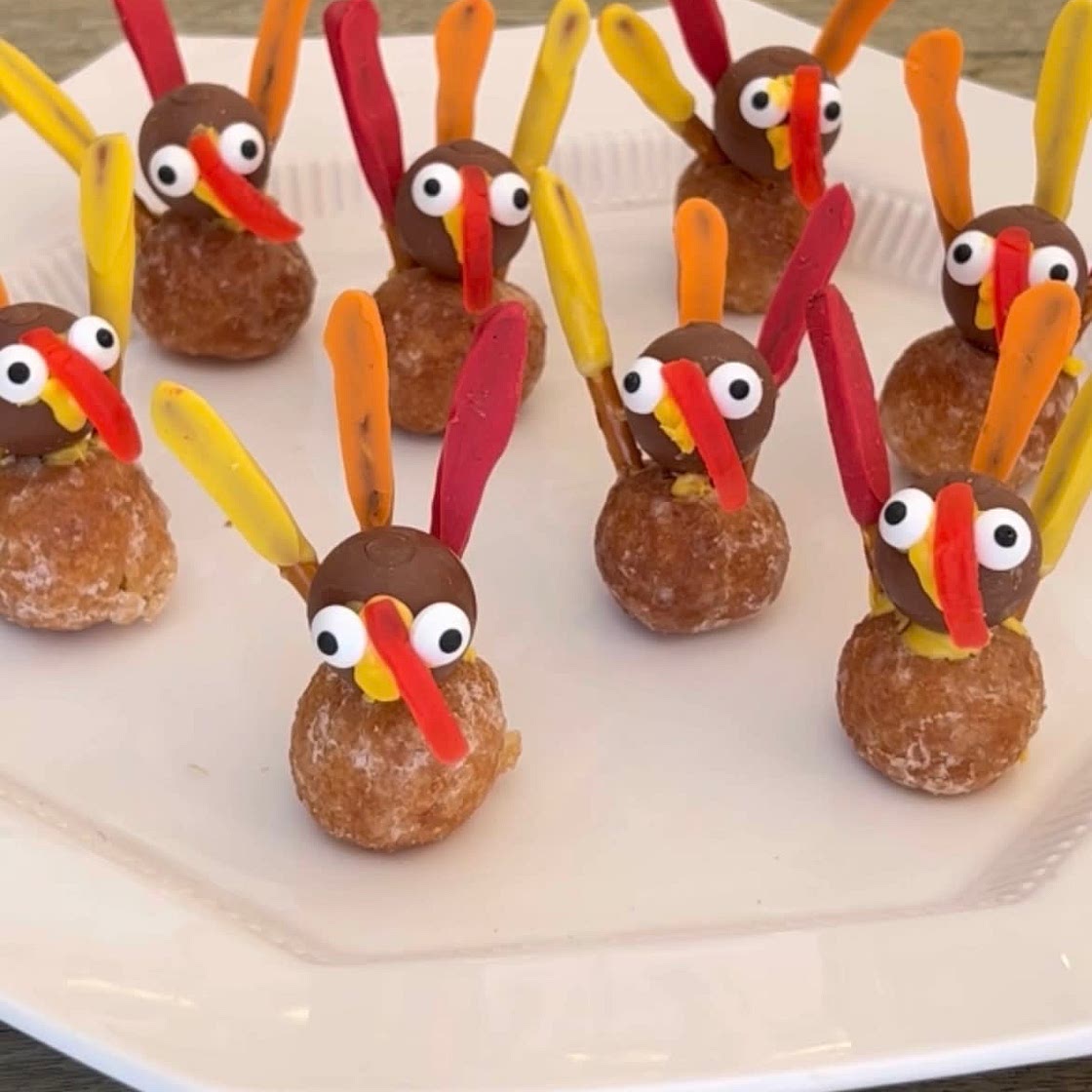 Donut Hole Turkeys
