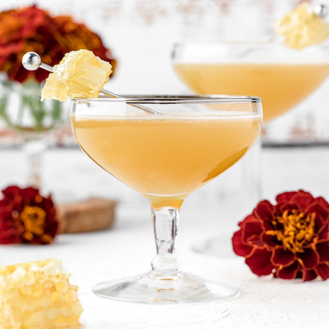 Apple Bee's Knees Mocktail