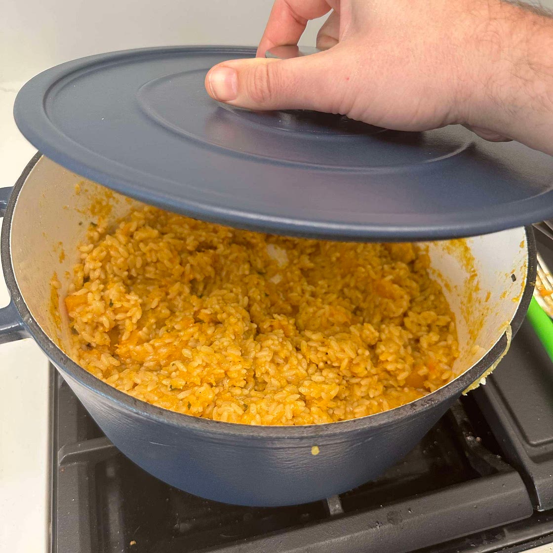 Brown Butter Butternut Squash Orzo