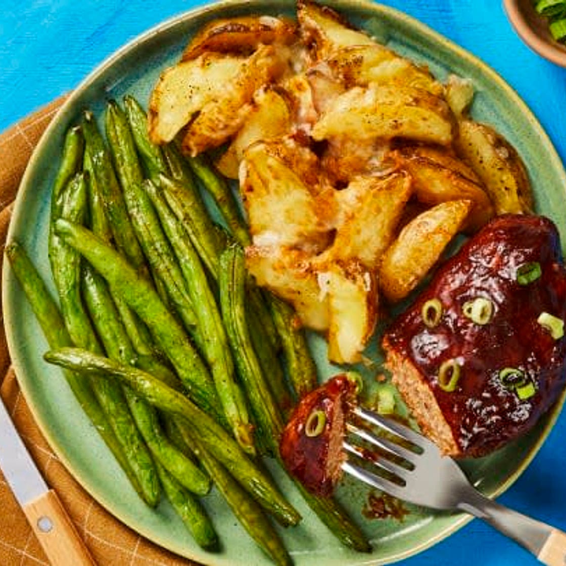 Kickin’ Orange BBQ Pork Meatloaves