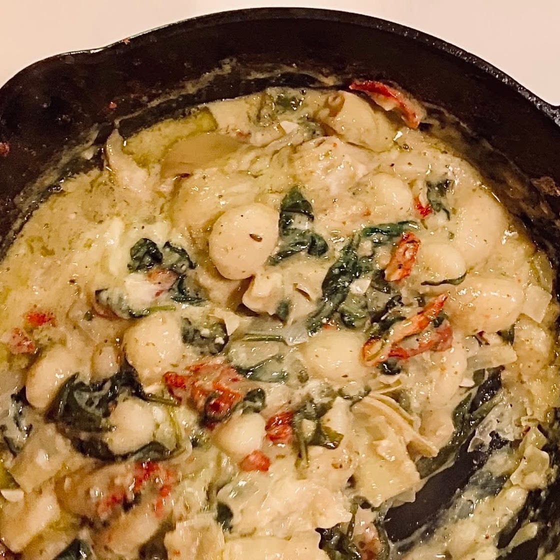 Creamy Artichoke Gnocchi