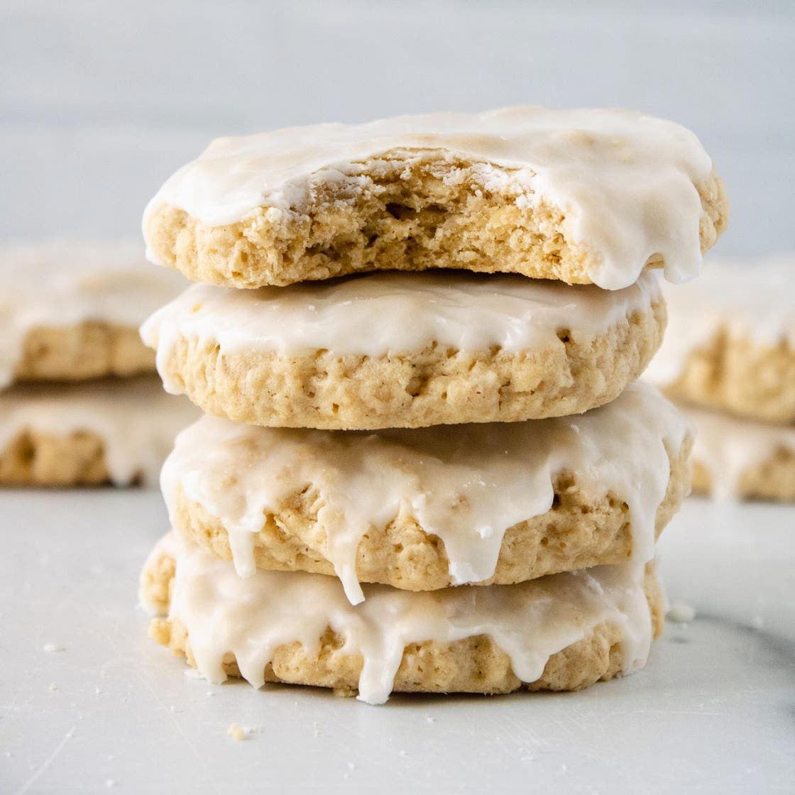 Crumbl 🙀 Iced Oatmeal Cookie