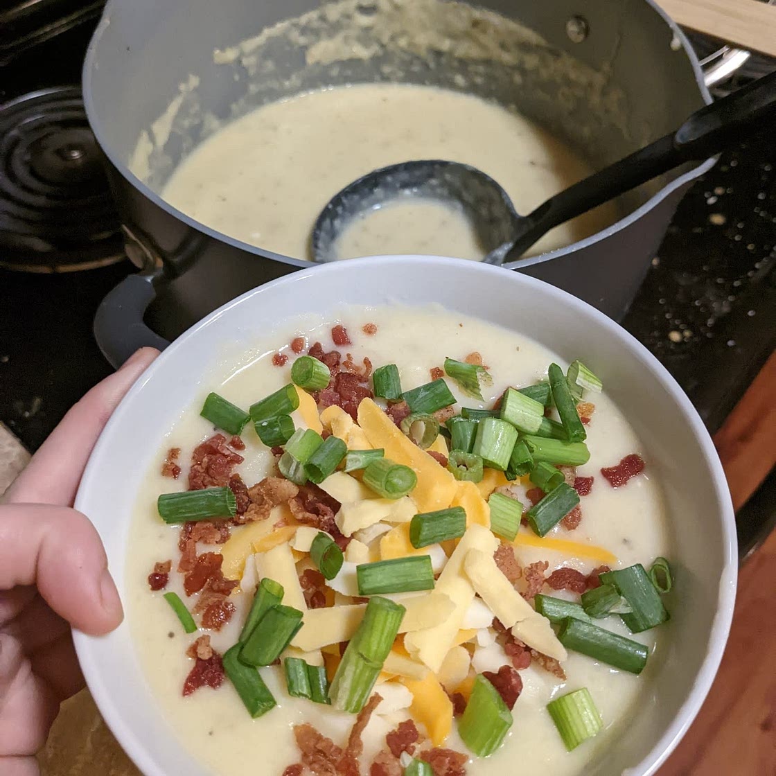 Loaded Baked Potato Soup