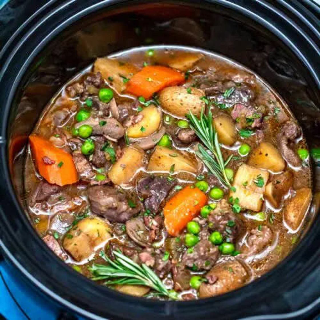 Slow Cooker Lamb Stew