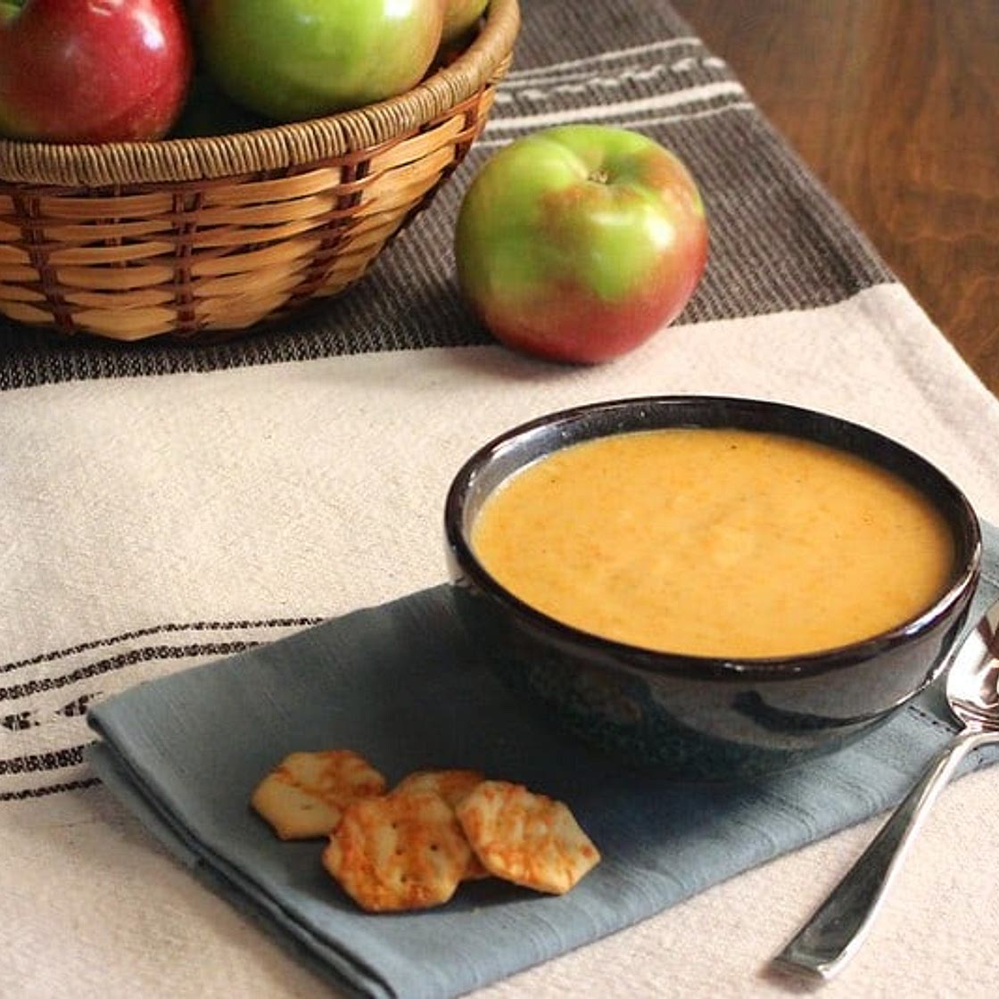 Apple Cheddar Soup
