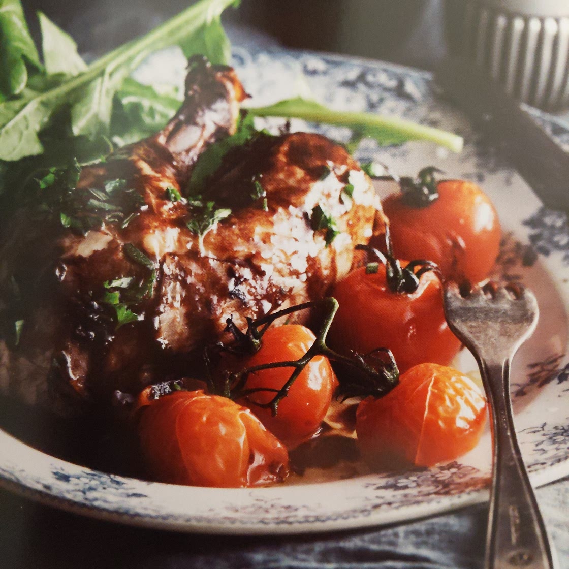Sticky Balsamic Roast Chicken