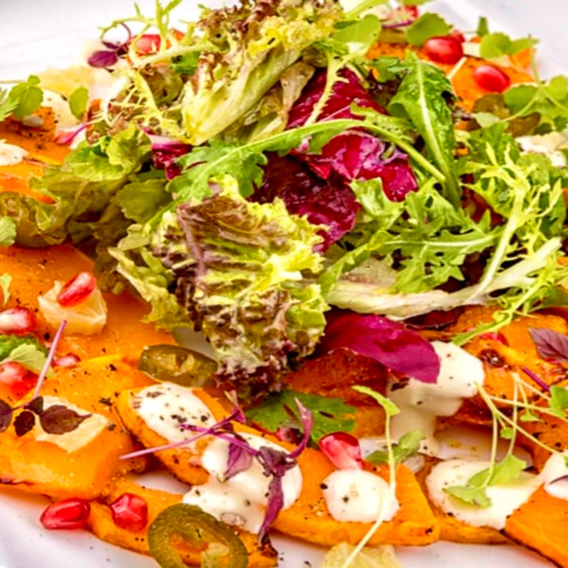 Roasted ﻿﻿﻿Butternut Squash Salad