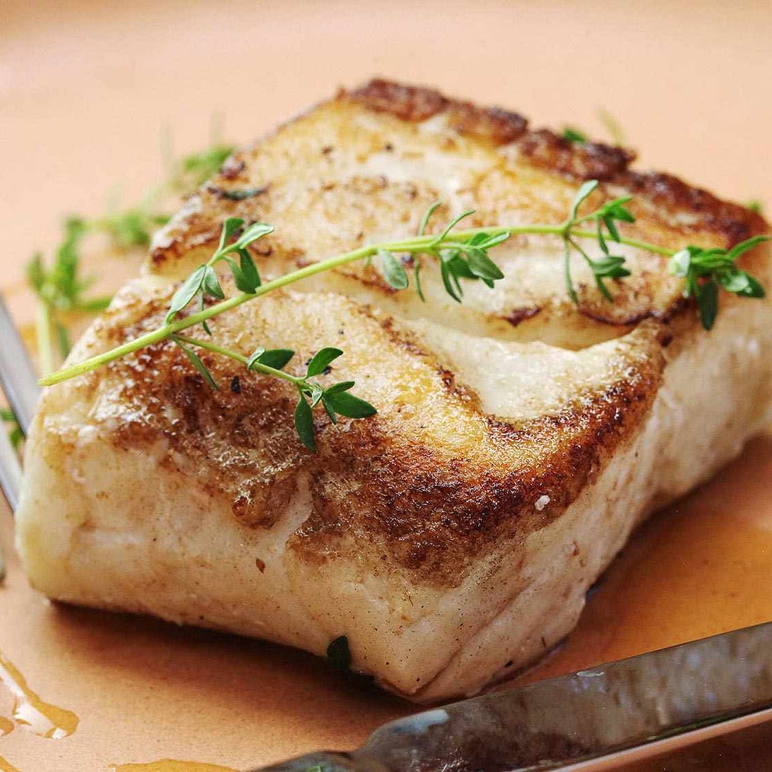 Butter-Basted Sous Vide Halibut Recipe