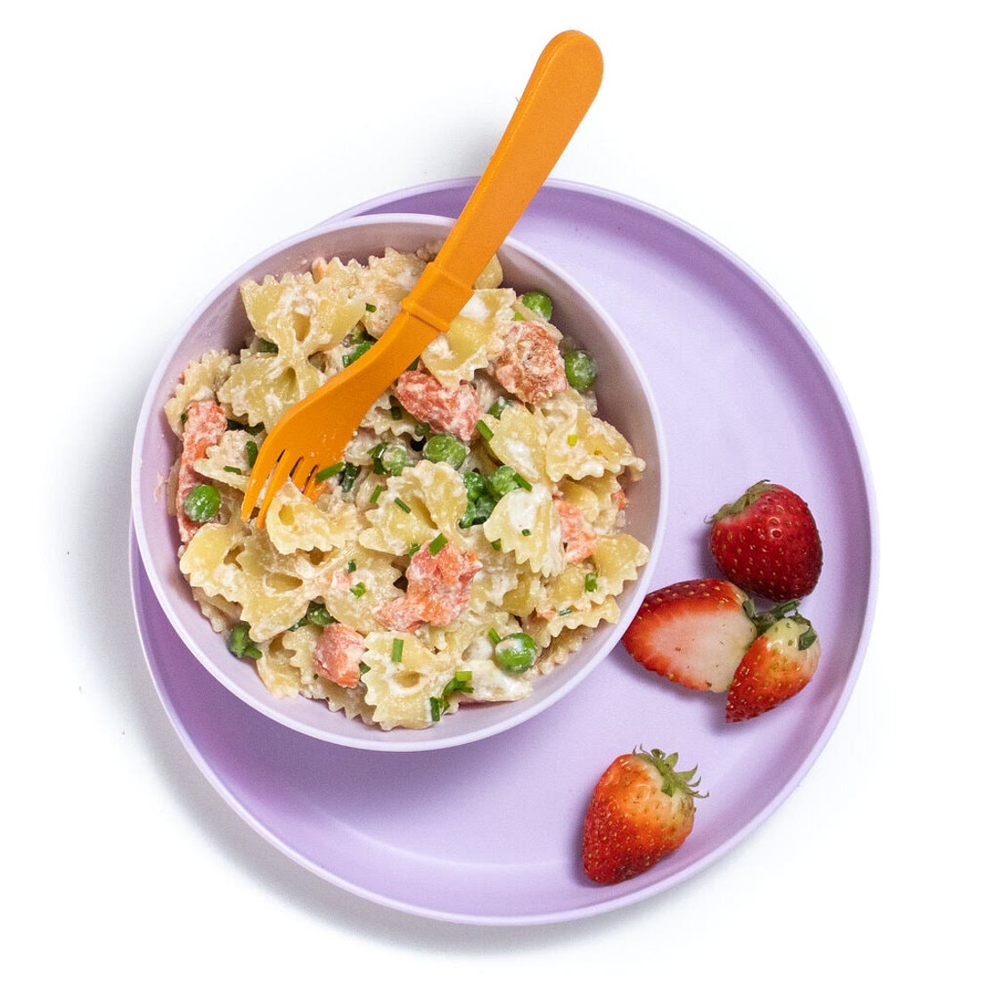 Favorite Salmon Pasta with Peas
