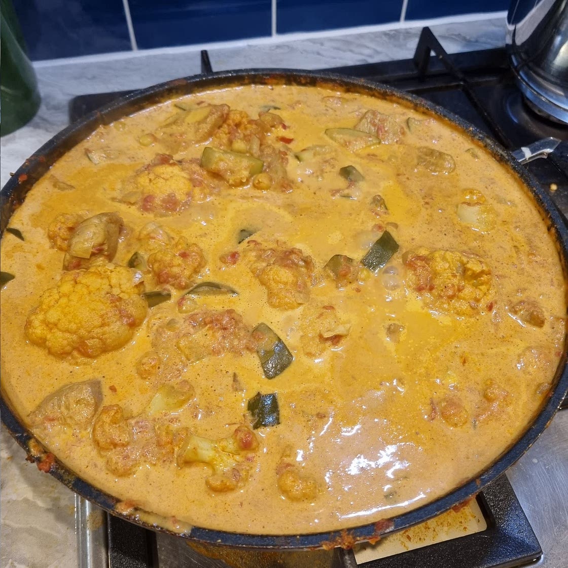 Cauliflower and Chickpea Masala