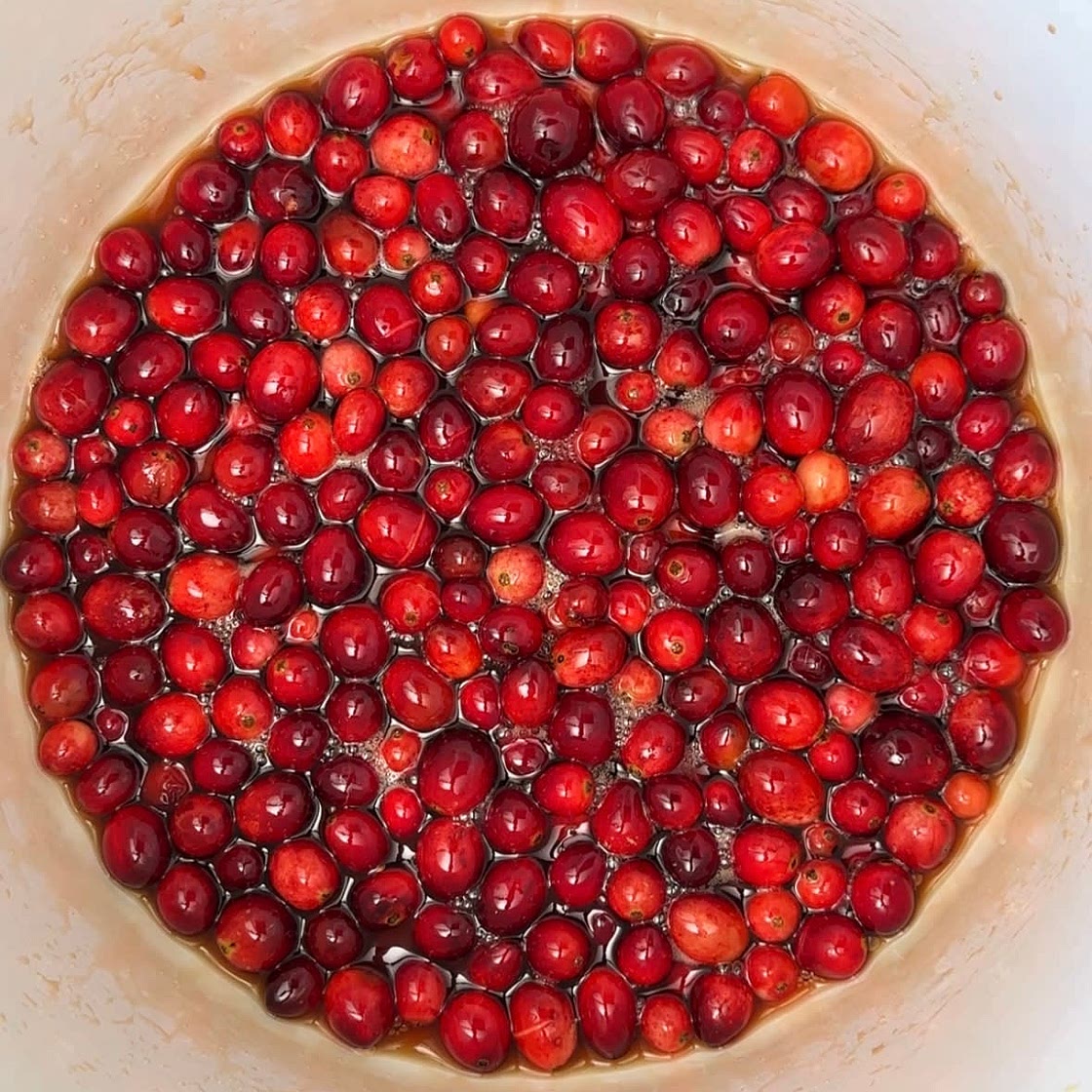 Pomegranate Cranberry Sauce
