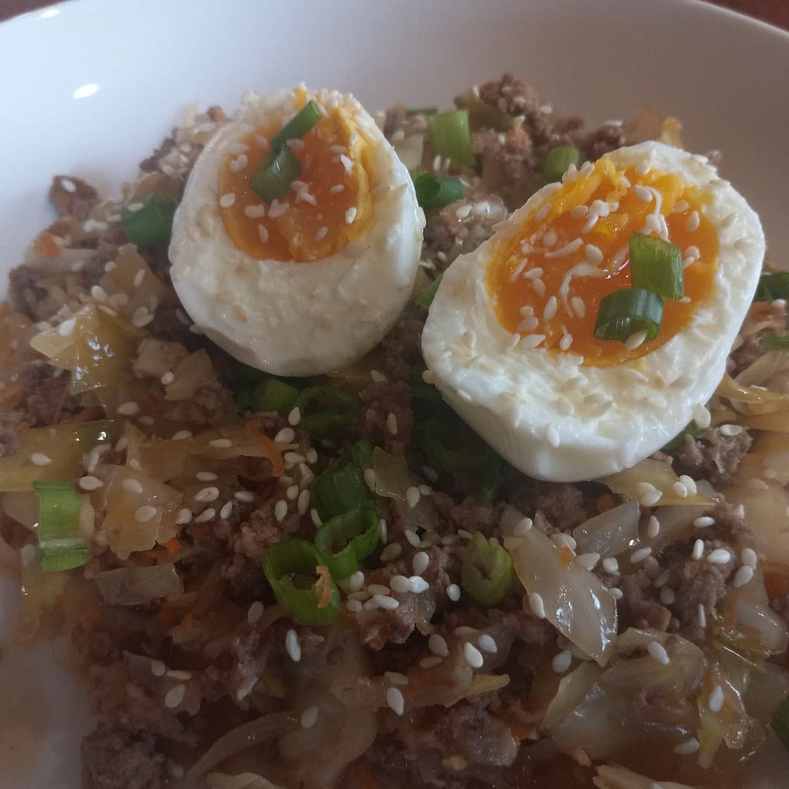 Keto Egg Roll in a Bowl