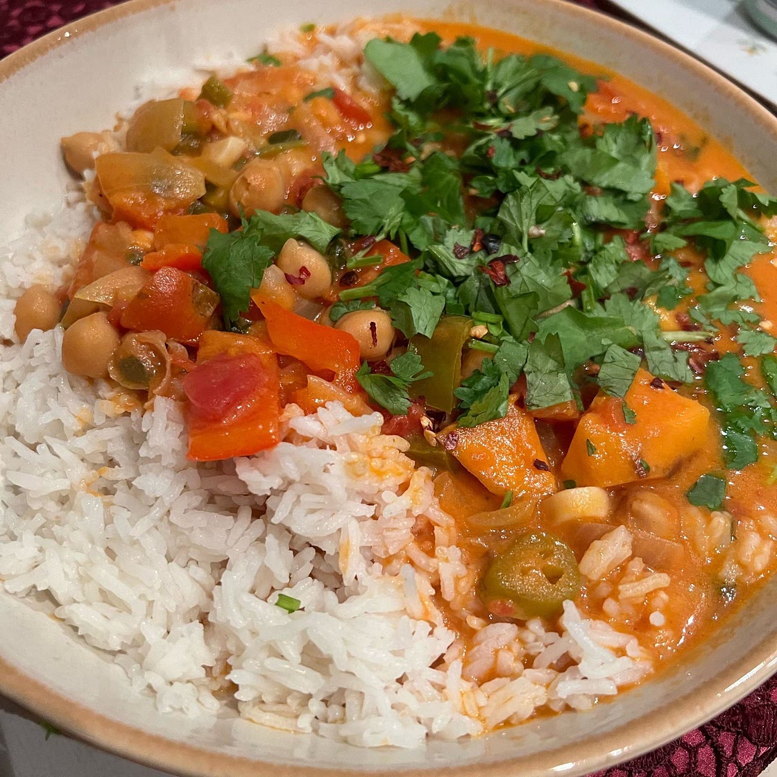 15 Minute Vegan Peanut Butter Curry