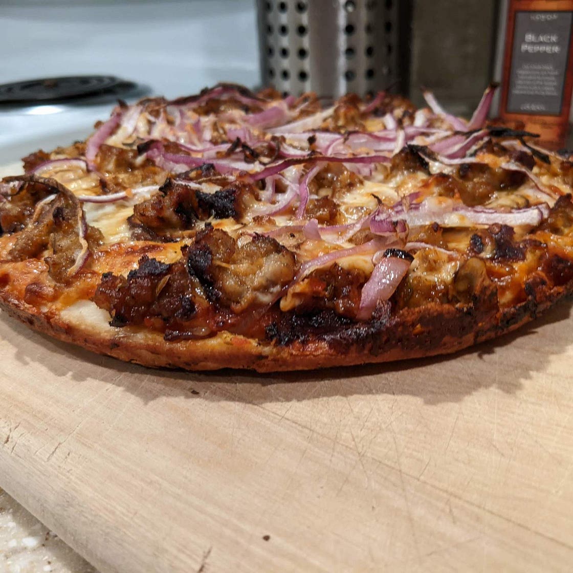 Cast Iron Skillet Pan Pizza
