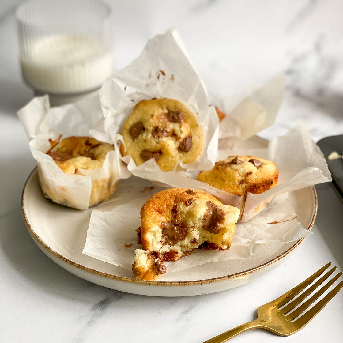 80 calorie chocolate chip muffins