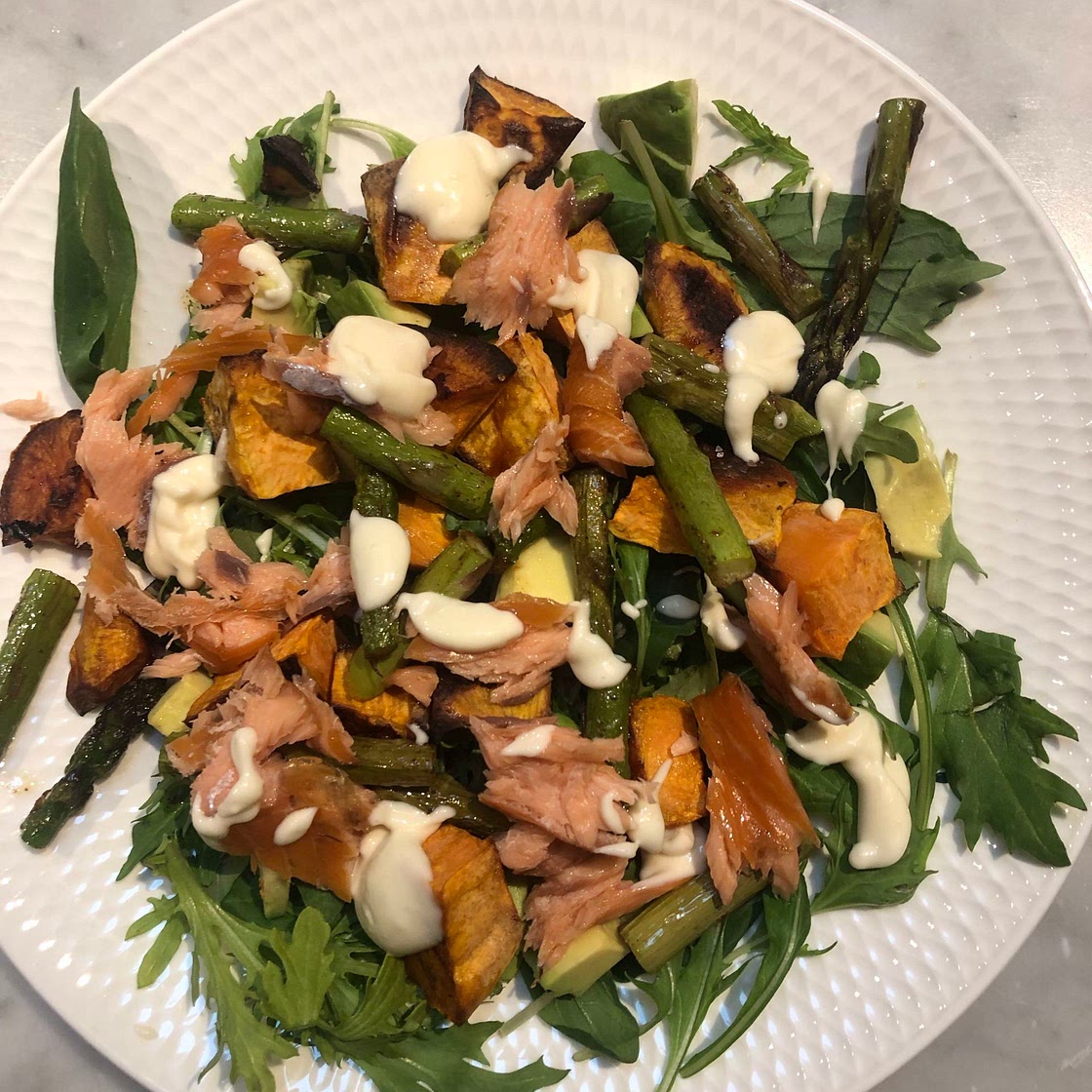 Salmon and Avocado Salad