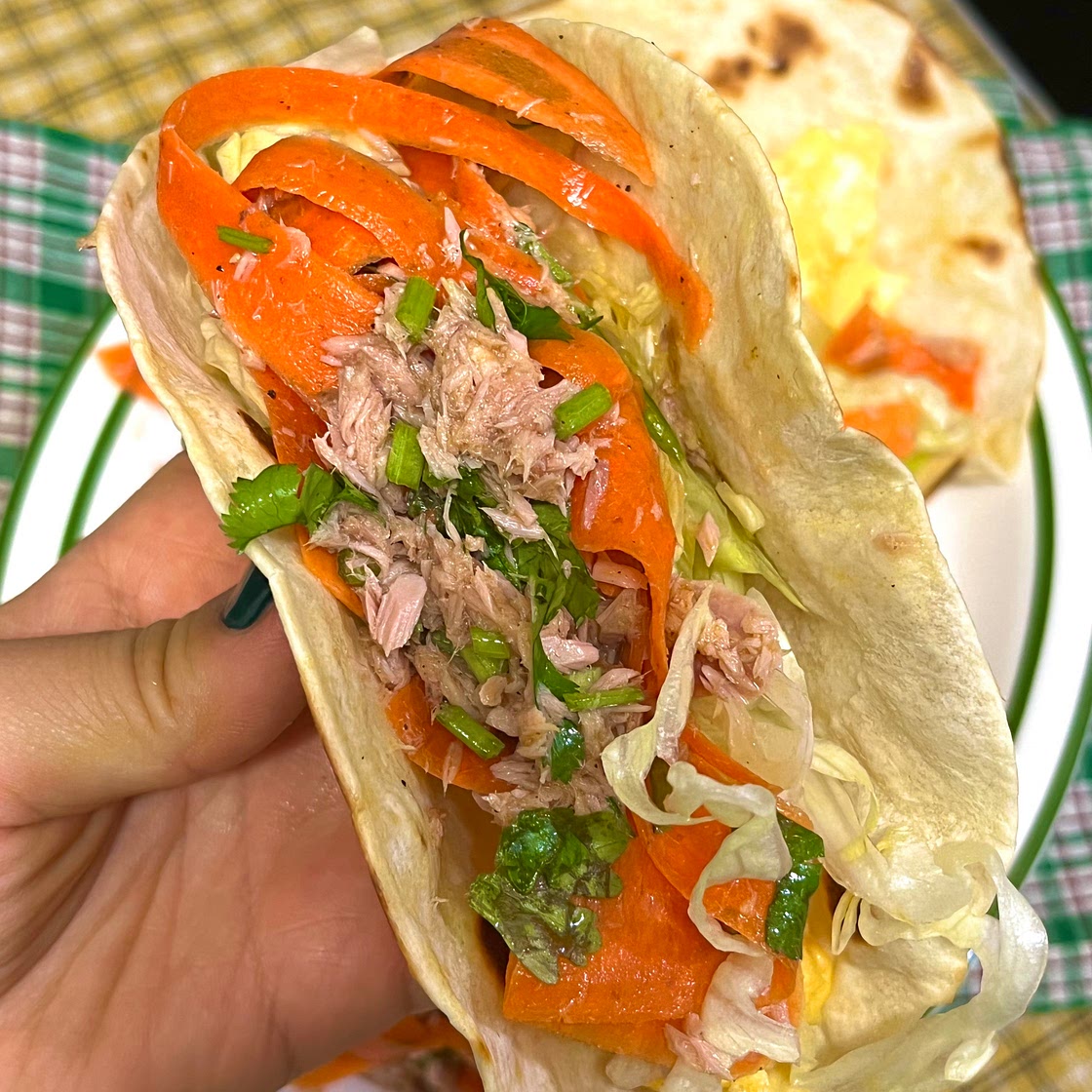 Breakfast Tacos ft. Carrot Salad