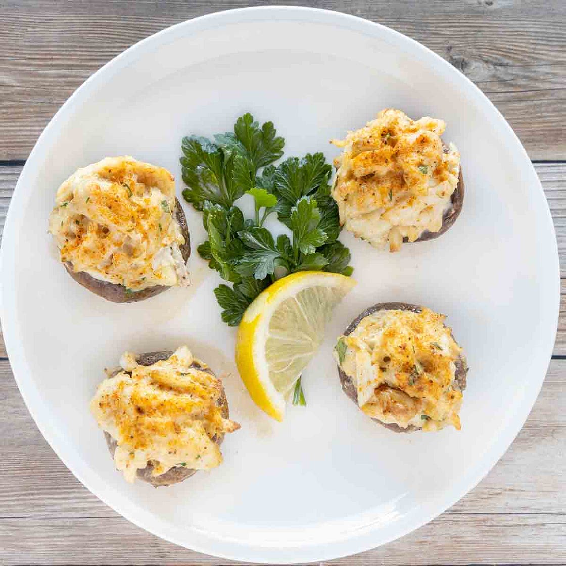 Crab Stuffed Mushrooms