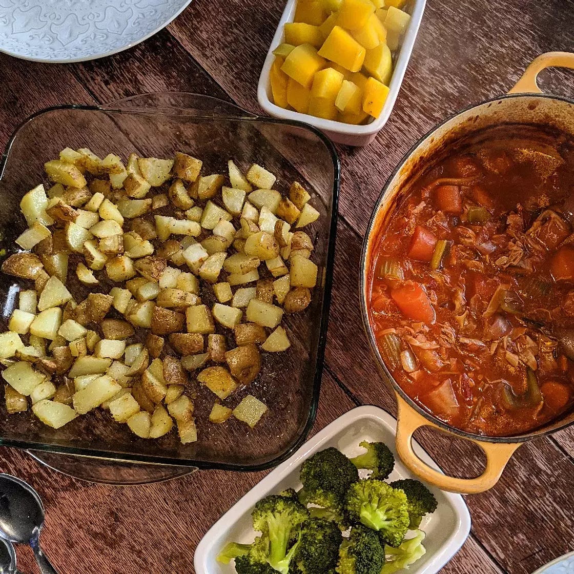 Banana Blossoms Stew (vegan)