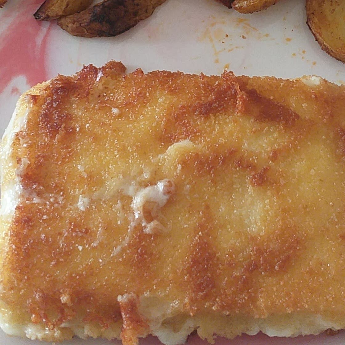 Saganaki (gebackener Feta)