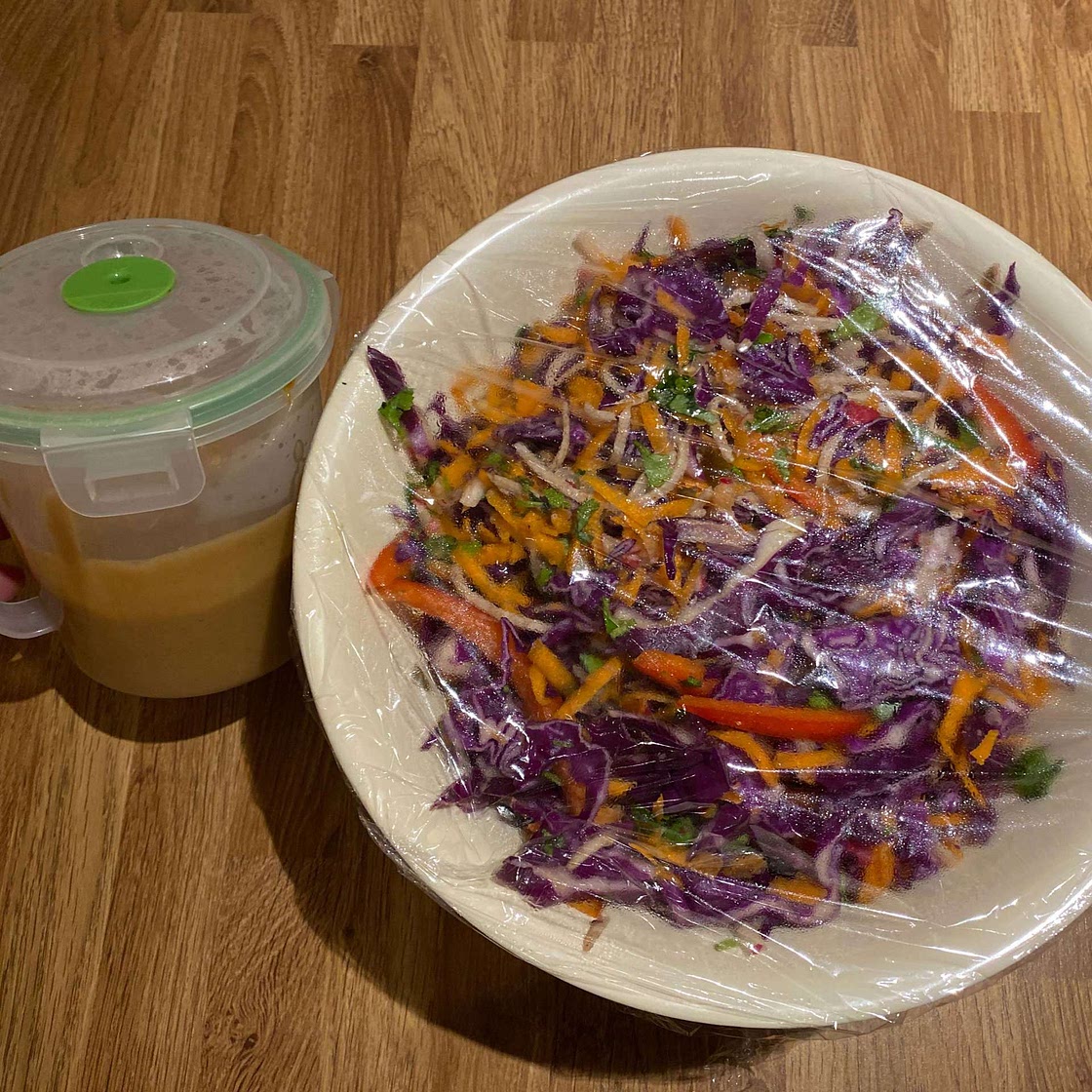 Vegan Thai Noodle Salad with Peanut Sauce
