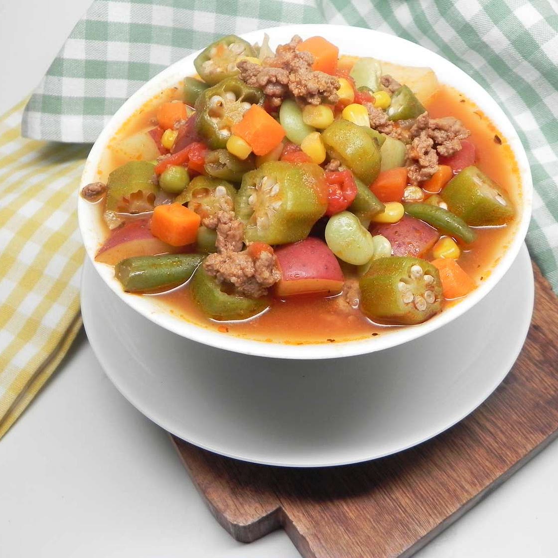 Granny's Okra Soup
