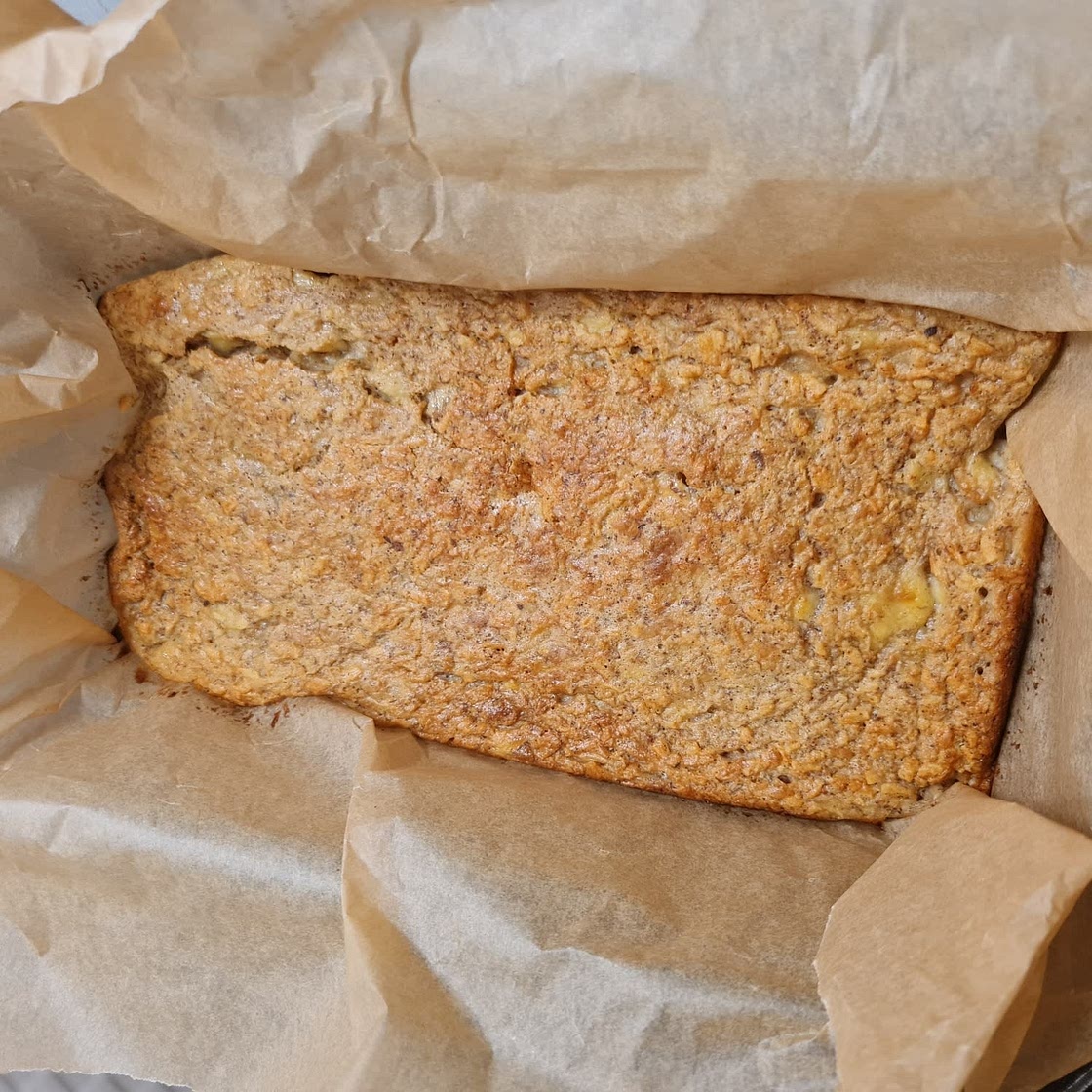 Peanut Butter Banana Baked Oats