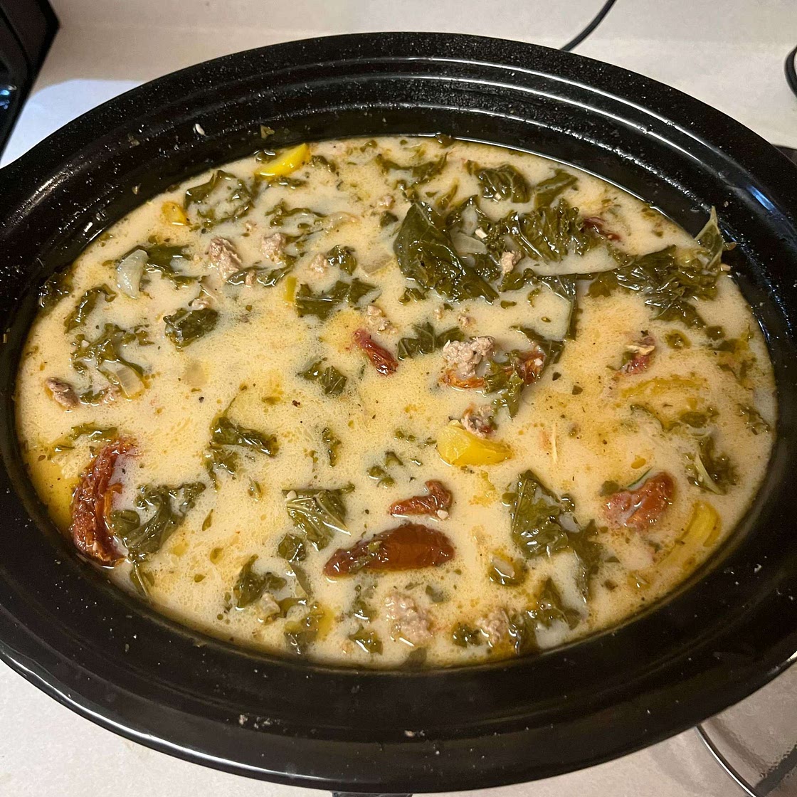 Instant Pot Keto Tuscan Soup