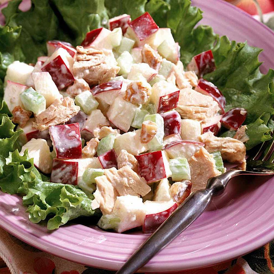 Curried Chicken Salad With Diced Apple Recipe