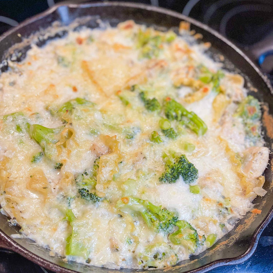 Lasagna chicken skillet 