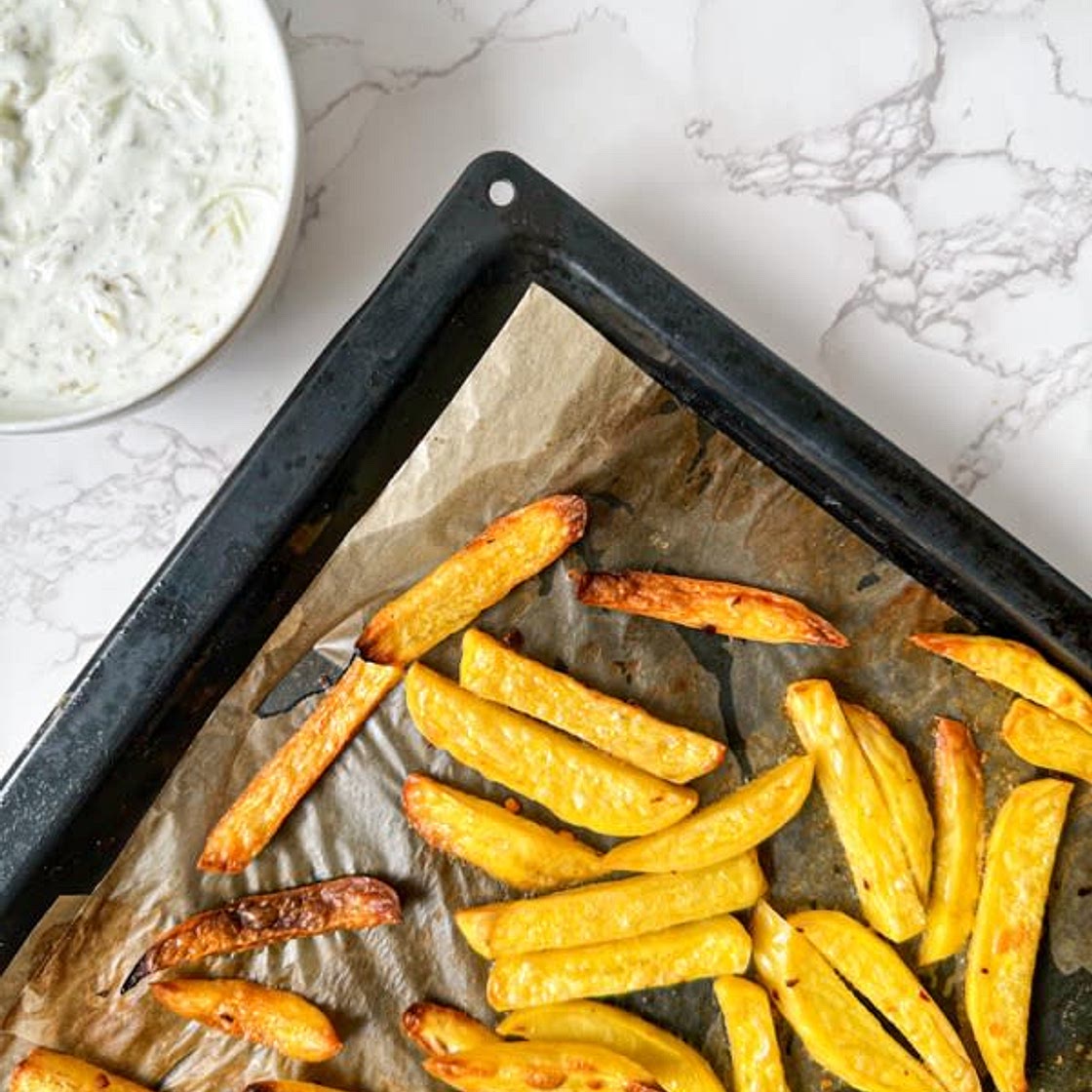 Oven baked french fries