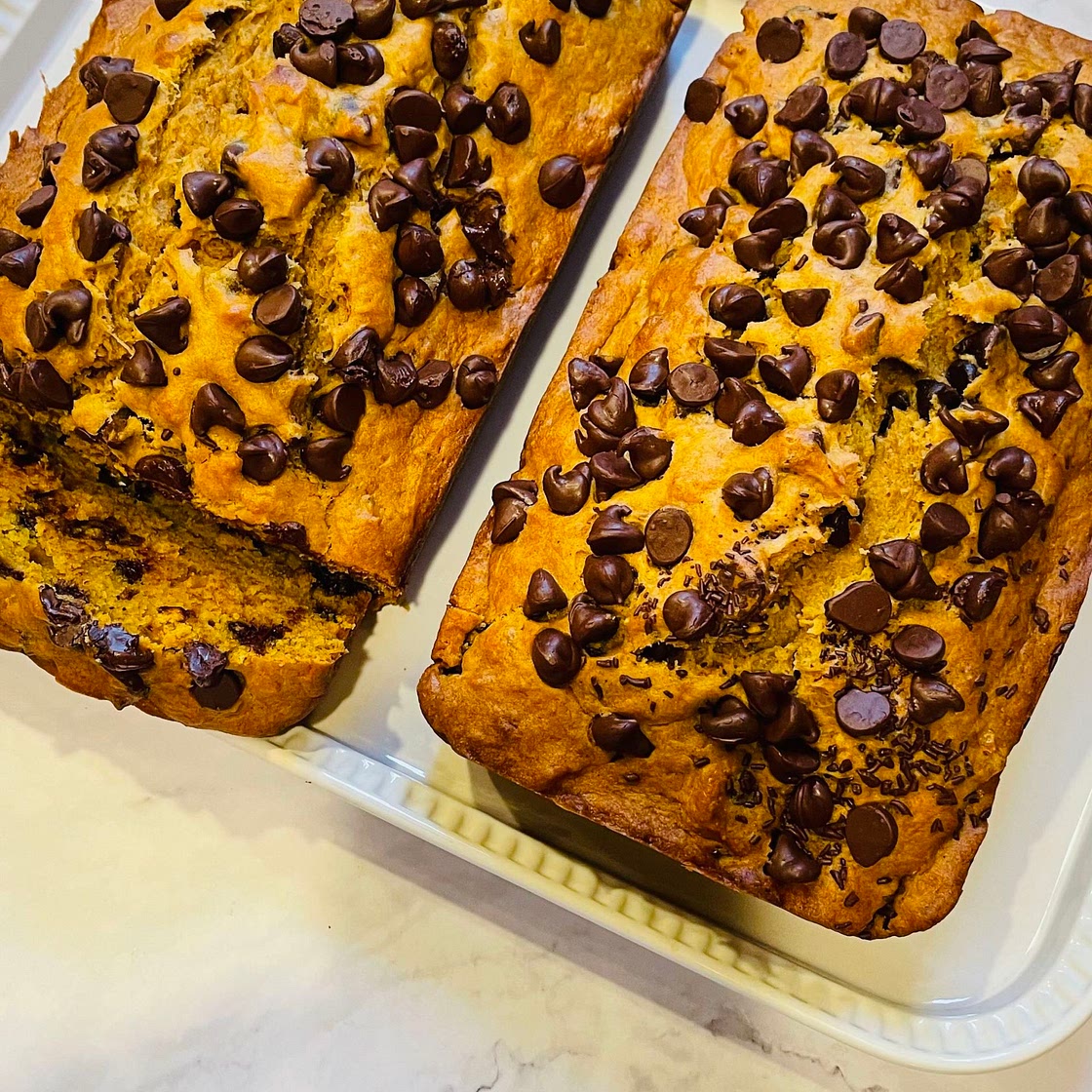 Pumpkin banana bread 